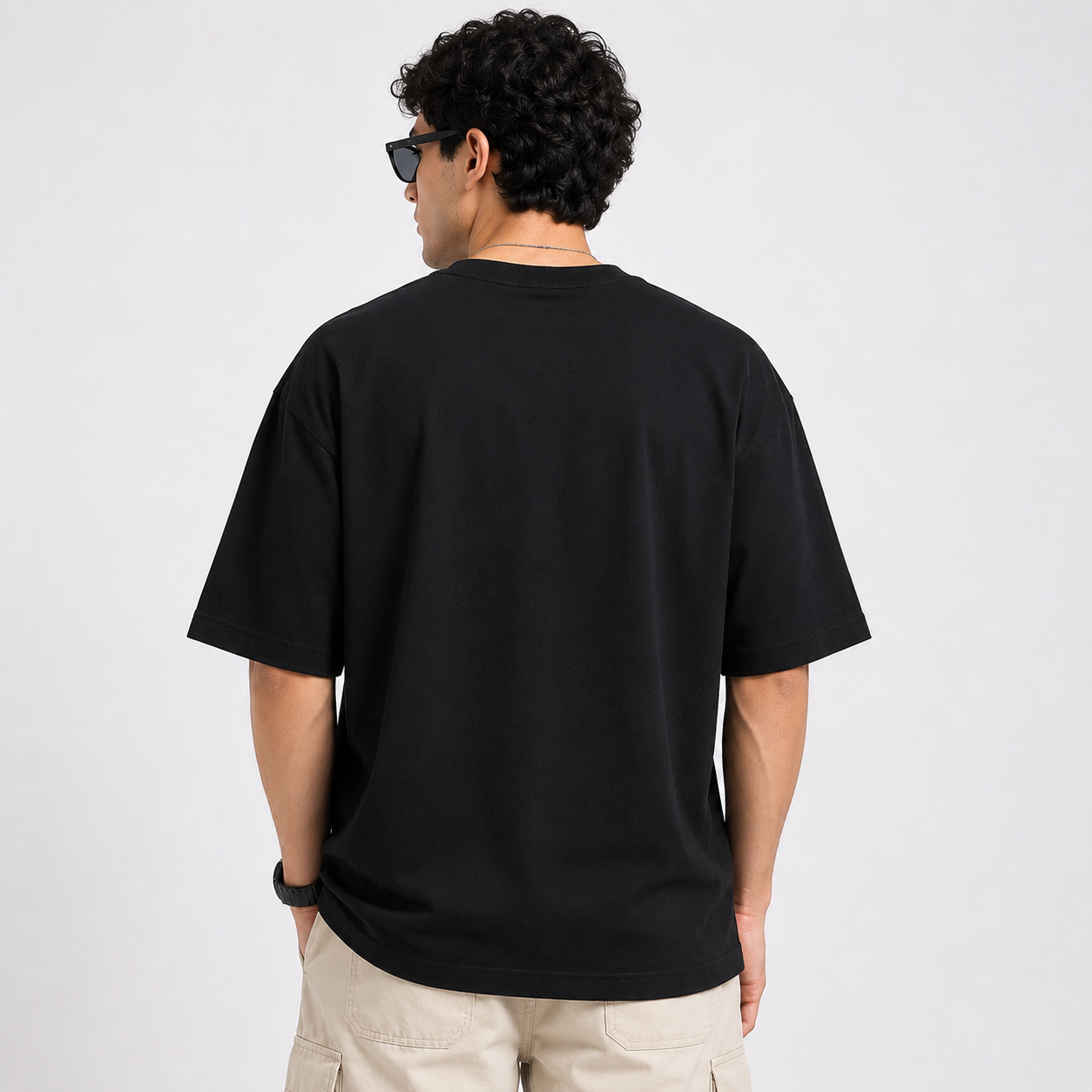 Oversized Cotton T-Shirt - Image 3