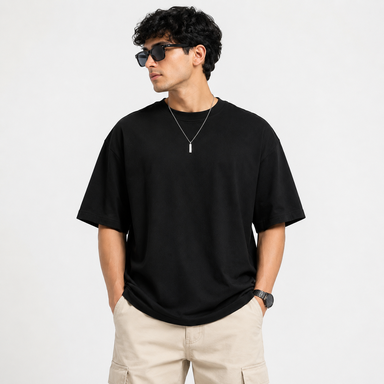 Oversized Cotton T-Shirt - Image 2